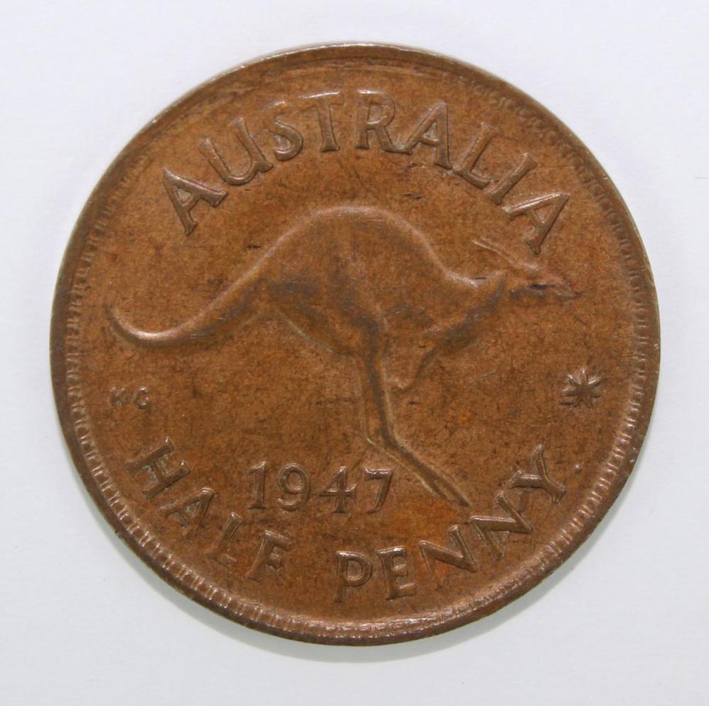 Australia 1947 Y. Halfpenny... image