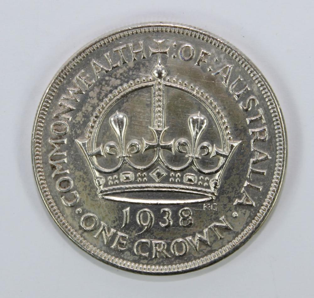 Australia 1938 Crown, good ... image