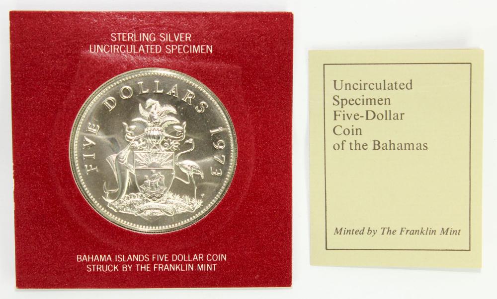 Bahamas 1973 Specimen Silve... image