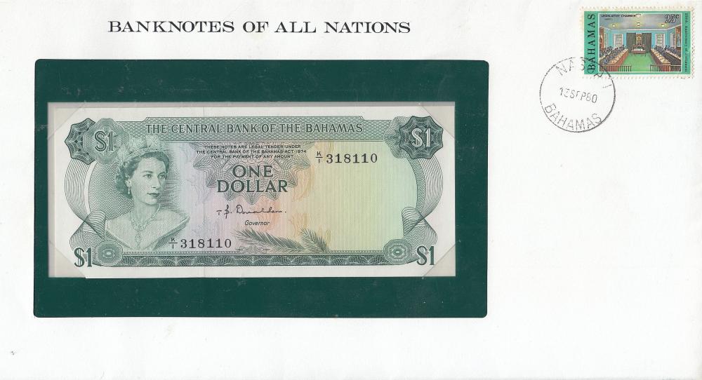 Bahamas 1974 'Donaldson' $1... image