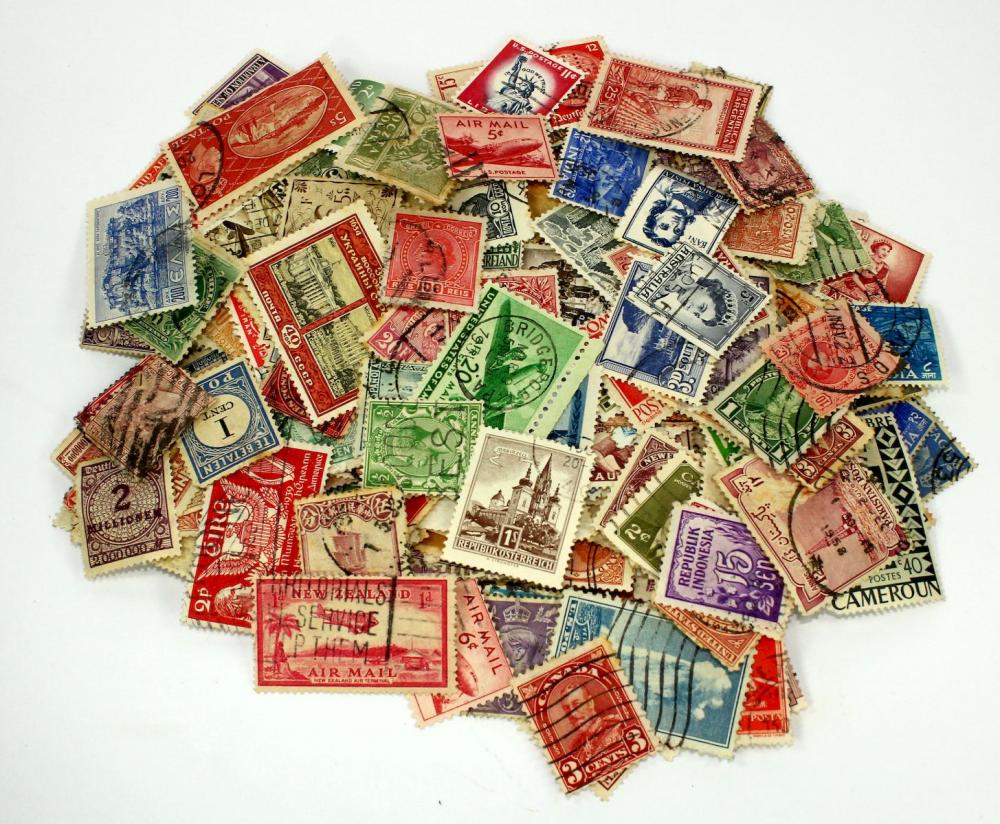 World Stamps Pre 1950, Bulk... image