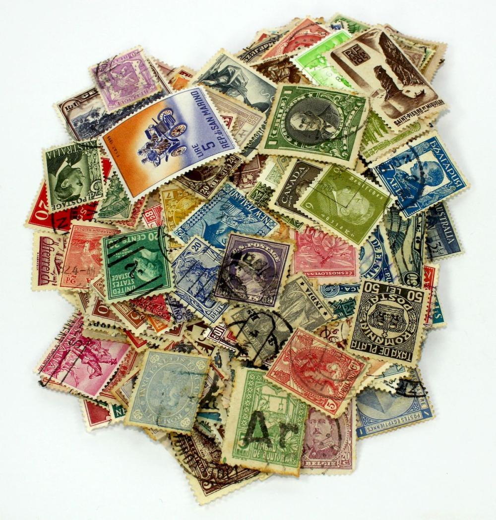 World Stamps Pre 1950, Bulk... image