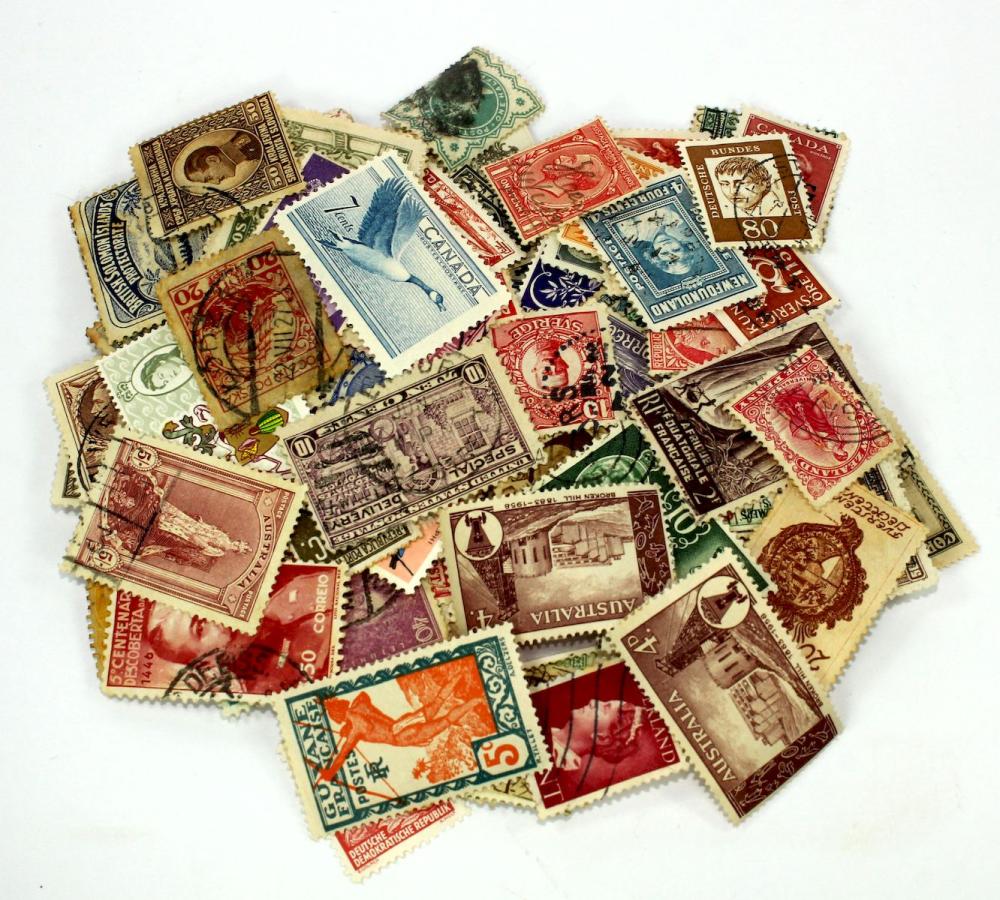 World Stamps Pre 1950, Bulk... image