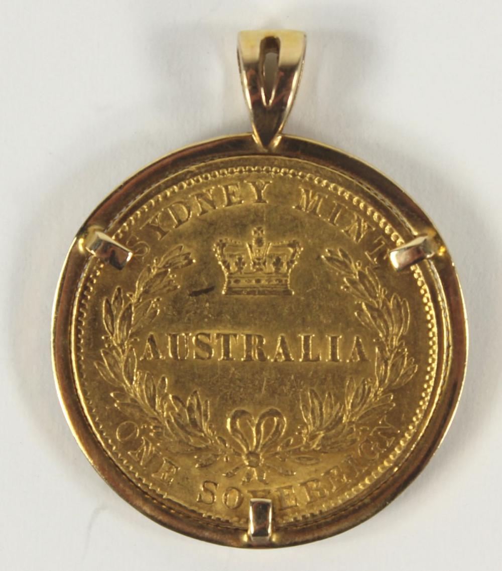 Sydney Mint 1866 Gold Sover... image