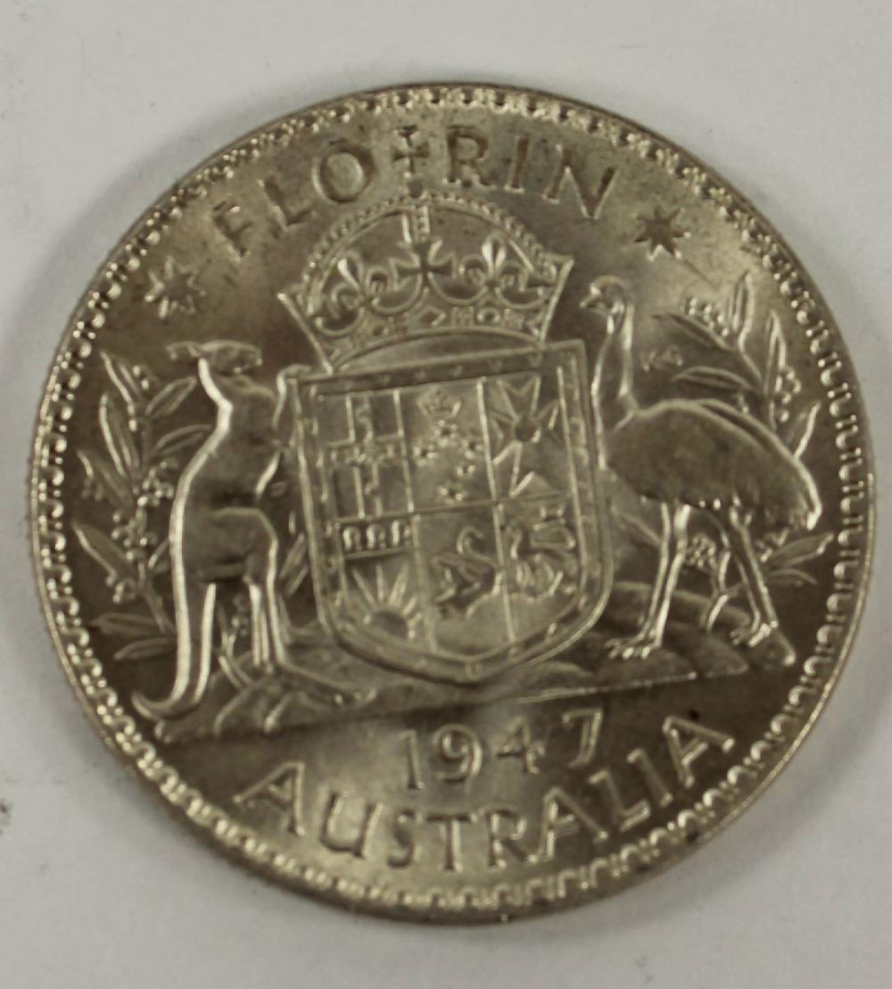 Australia 1947 Florin, Choi... image