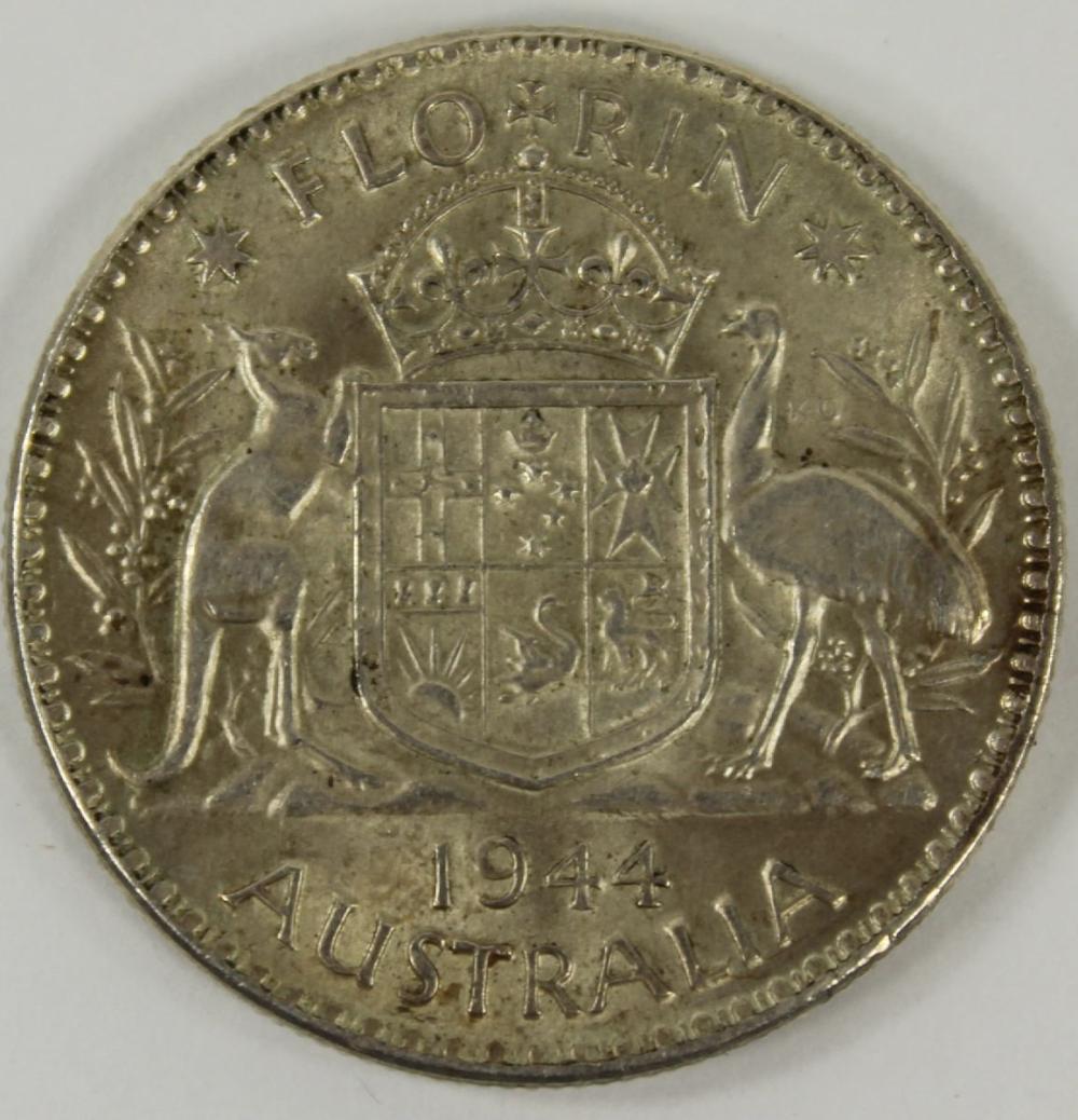 Australia 1944 (M) Florin, ... image