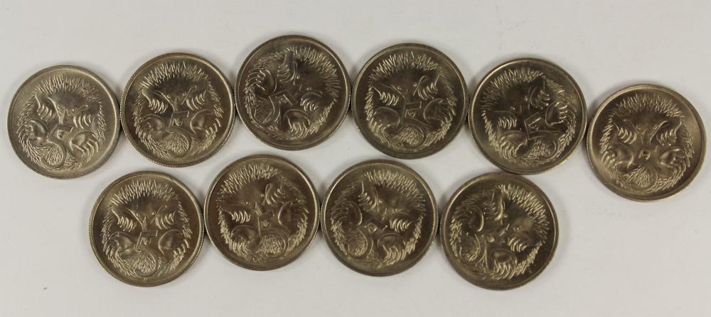 Australia 1966 (L) Five Cen... image