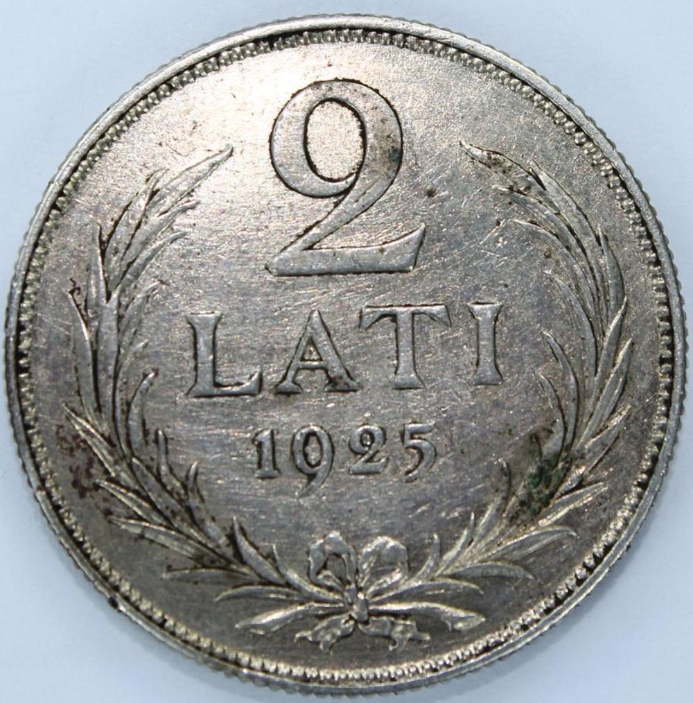 Latvia 1925 Silver (8350) 2... image