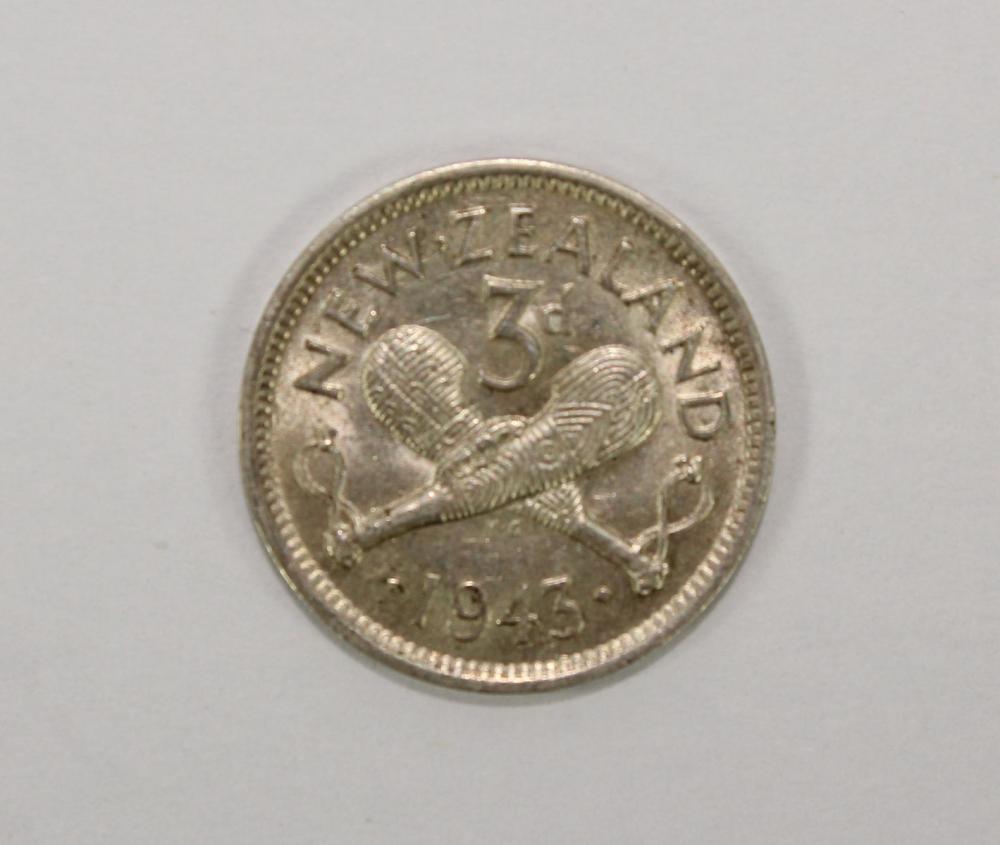 New Zealand 1943 Silver (50... image