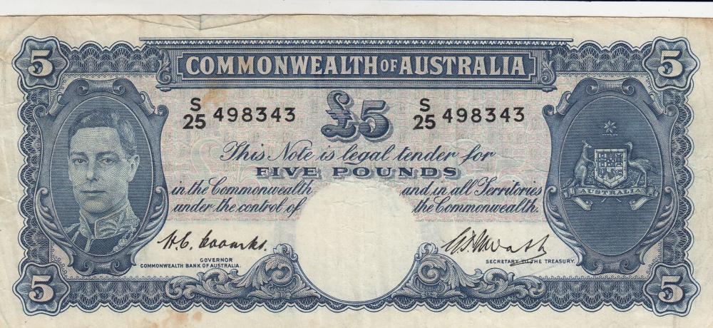 Australia 'Coombs - Watt' £... image