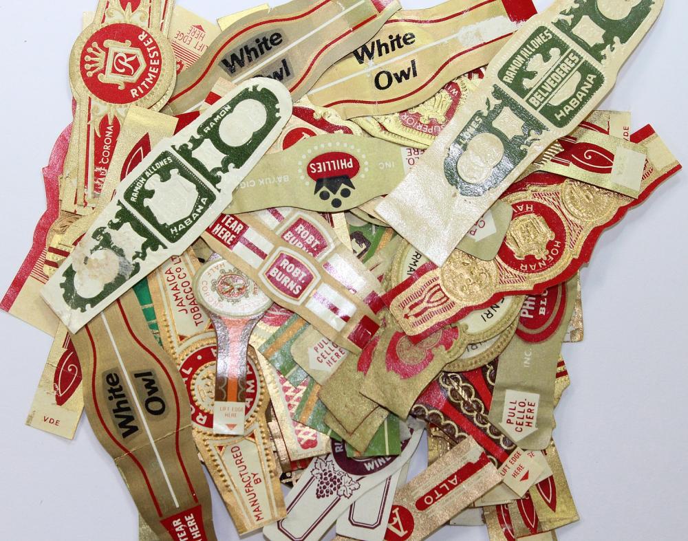 Vintage Cigar bands (Approx... image