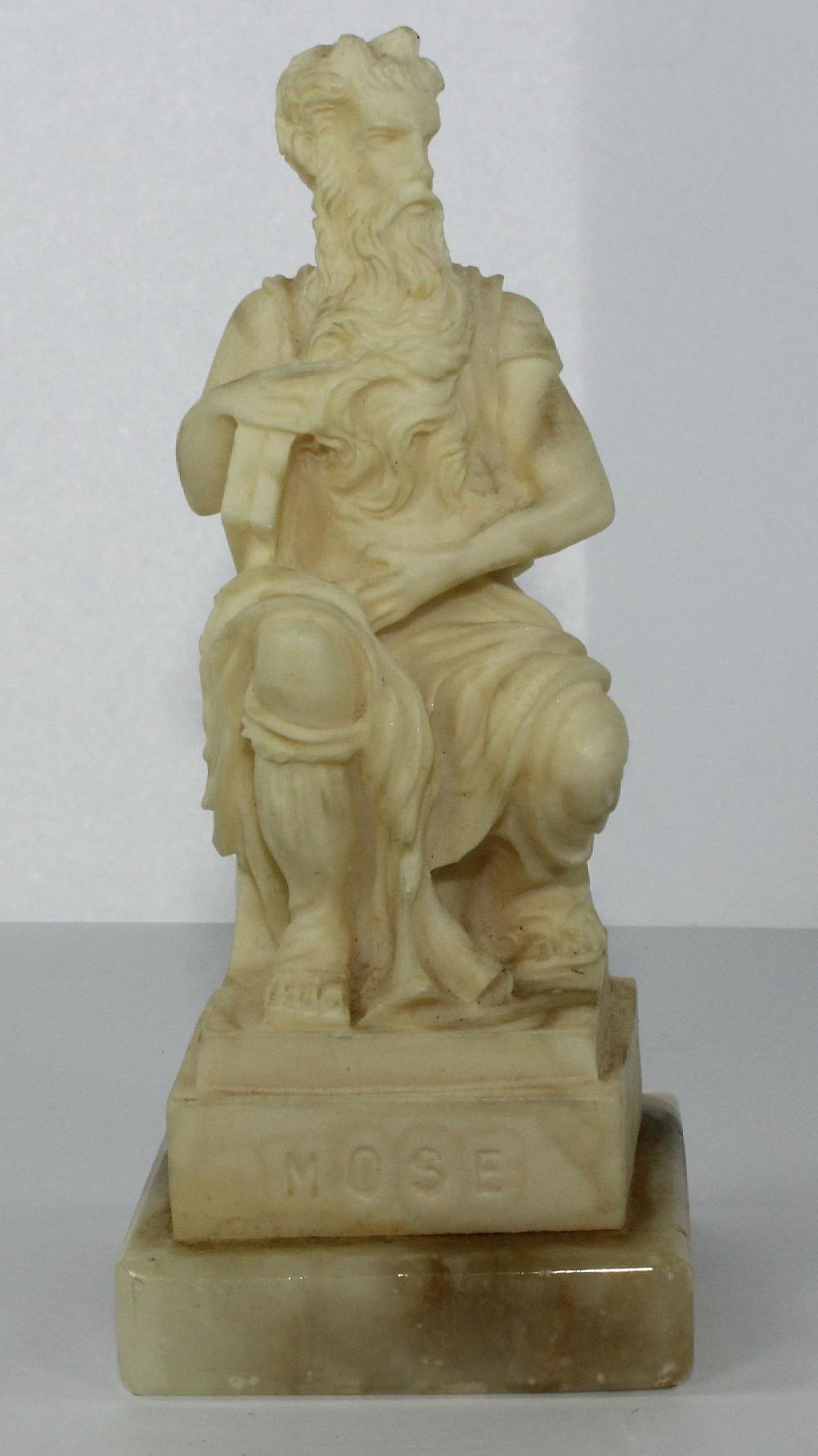 Statue of Moses carved in C... image