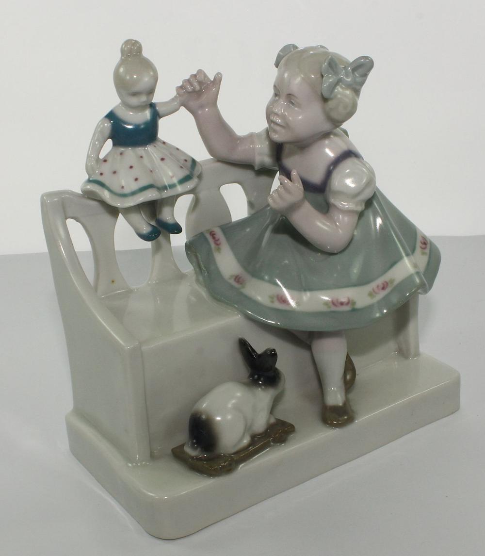 Porcelain Figurine Group of... image