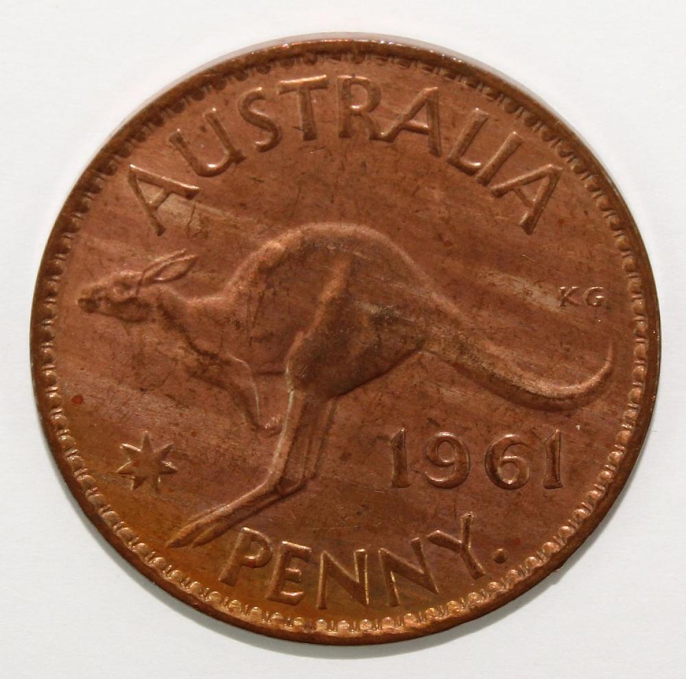 Australia 1961 Y. (P) Penny... image