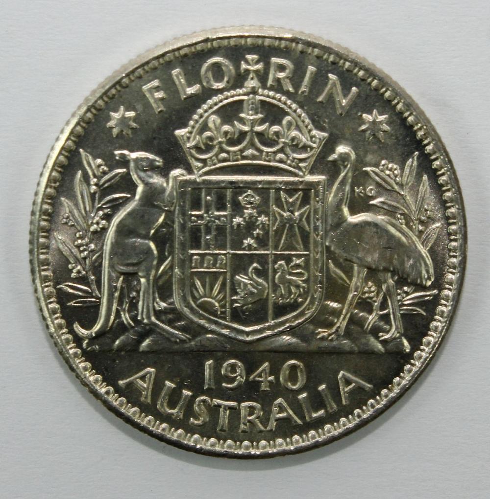 Australia 1940 Florin, Bril... image