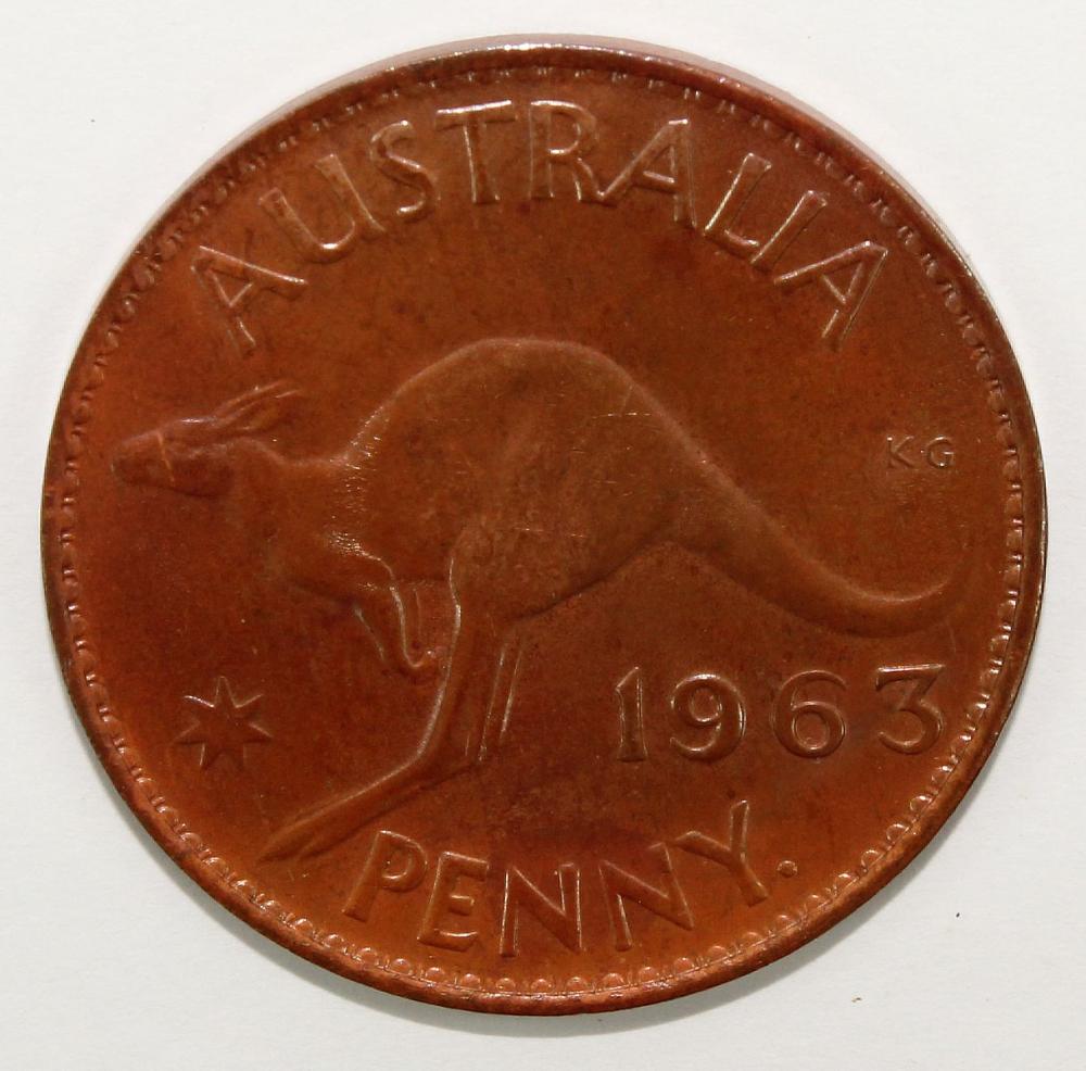 Australia 1963 Y. (P) Penny... image