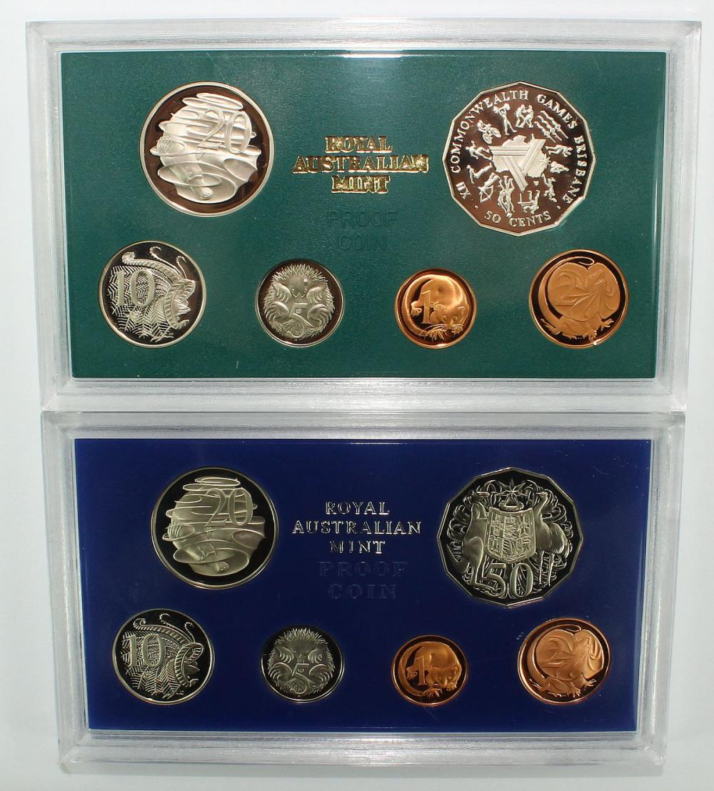 Australia 1981 & 1982 Proof... image