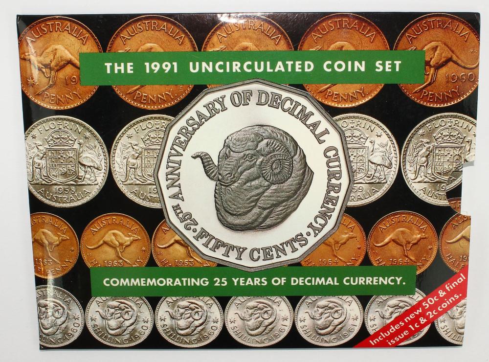 Australia 1991 Mint Set, Un... image