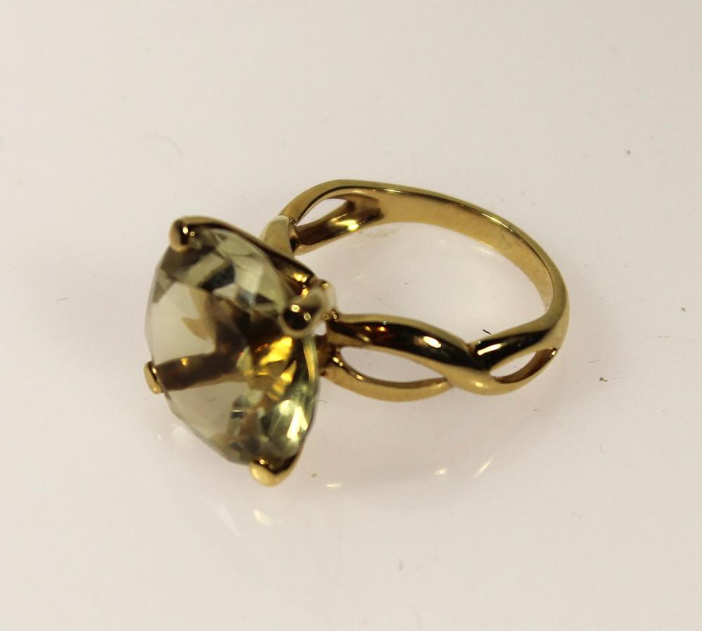 Imposing Round-cut Citrine ... image