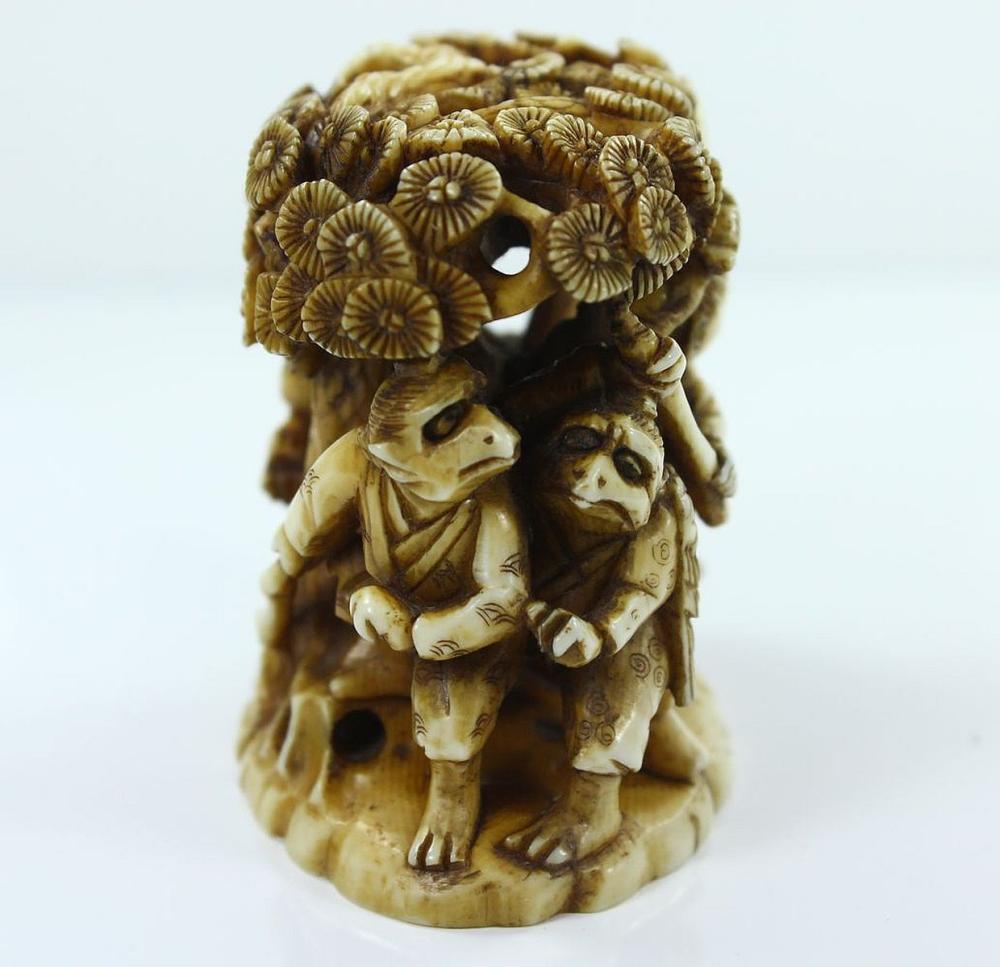 Japanese Ivory carving of H... image