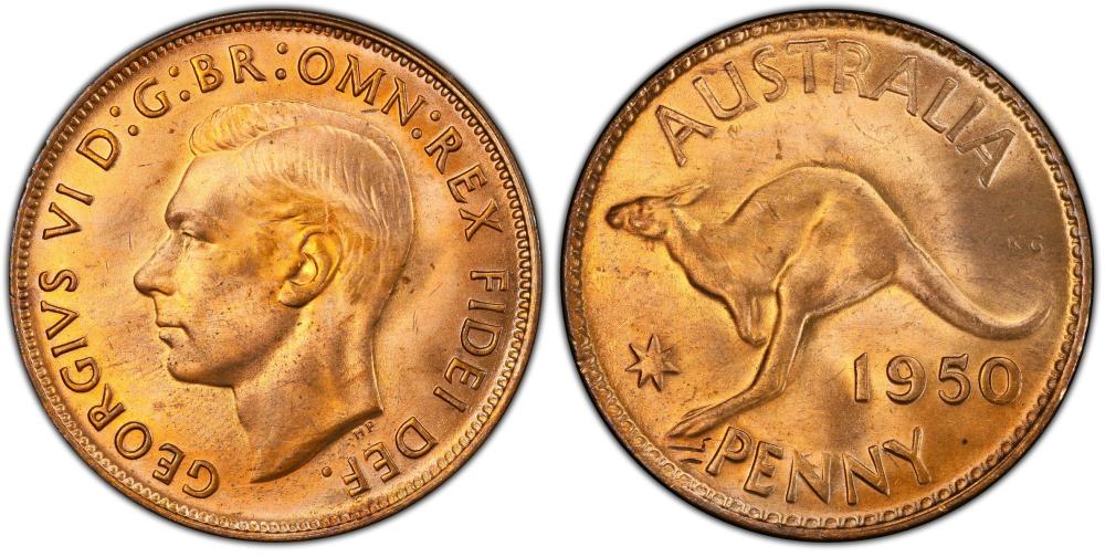 Australia 1950 (M) Penny, P... image