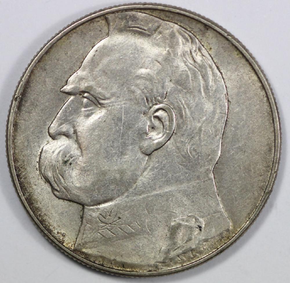 Poland 1935 Silver 10 ZA'ot... image