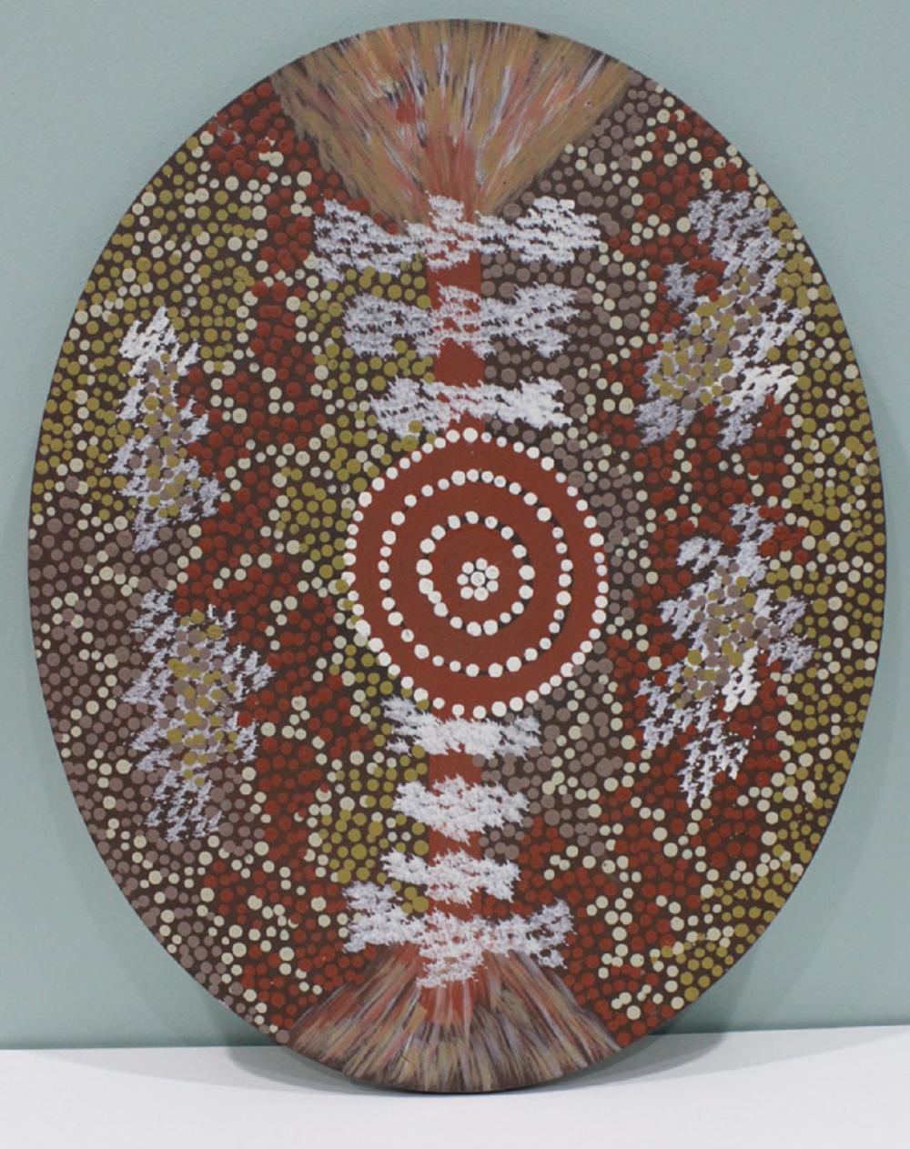 Aboriginal Dot Painting. Si... image