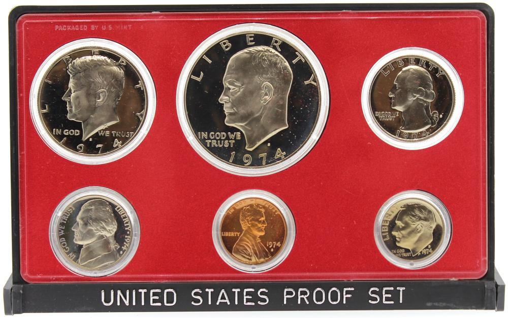 U.S.A. 1974 'S' Proof Sets,... image