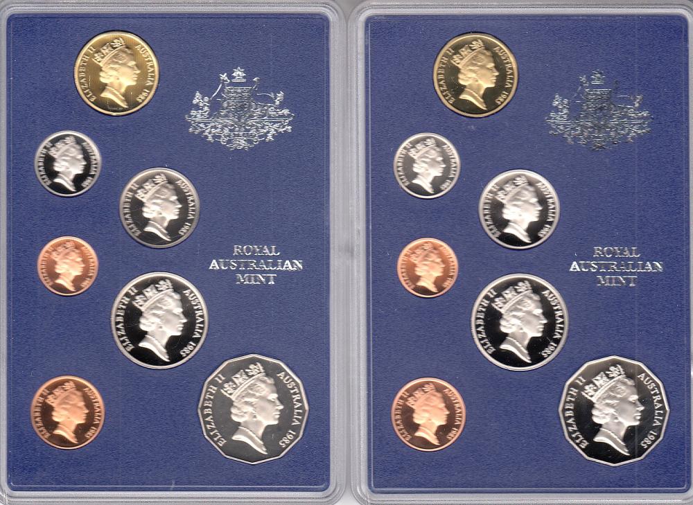 Australia. 1985 Proof Sets,... image