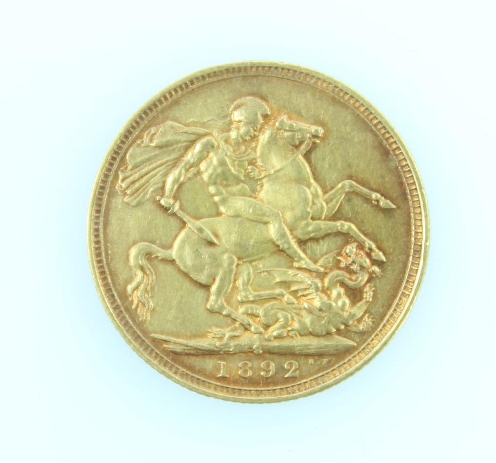 Australia 1892 S Gold (916)... image