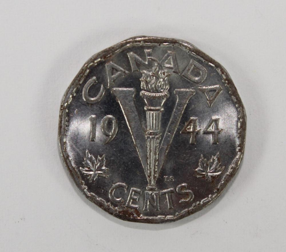 Canada 1944 5 Cents, Choice... image