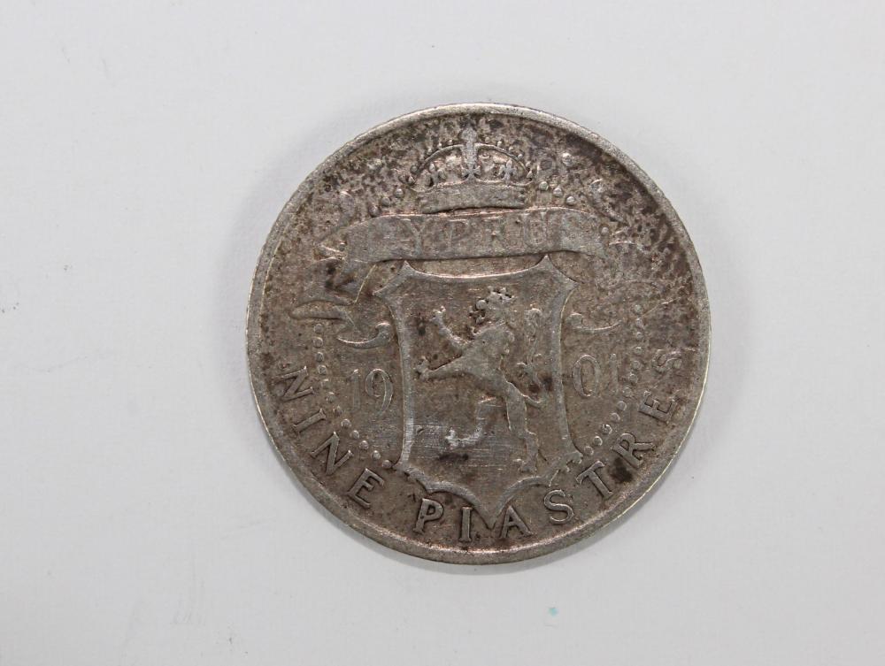 Cyprus 1901 9 Silver (925) ... image