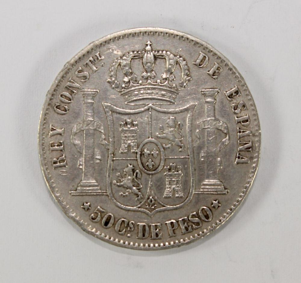 Philippines 1885/3 Silver (... image