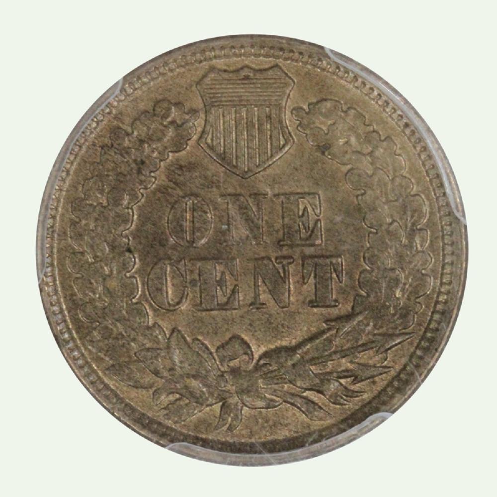 U.S.A. 1862 Cu-Ni Cent, PCG... image