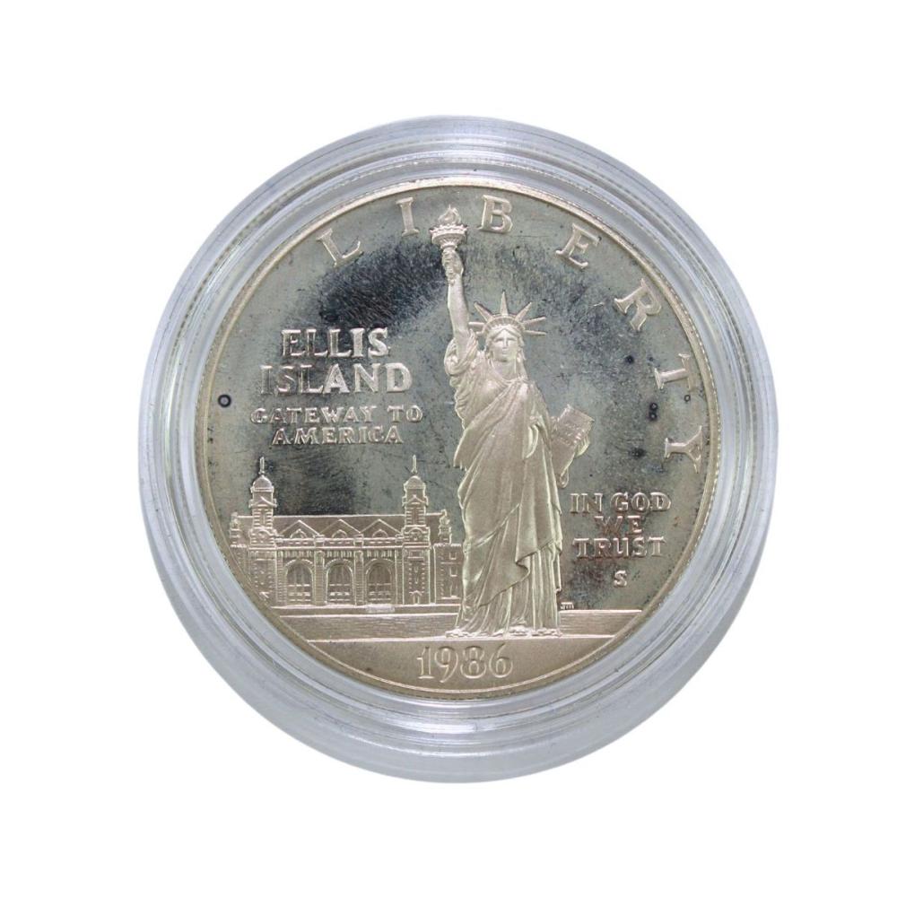 U.S.A. 1986 S Silver (900 )... image