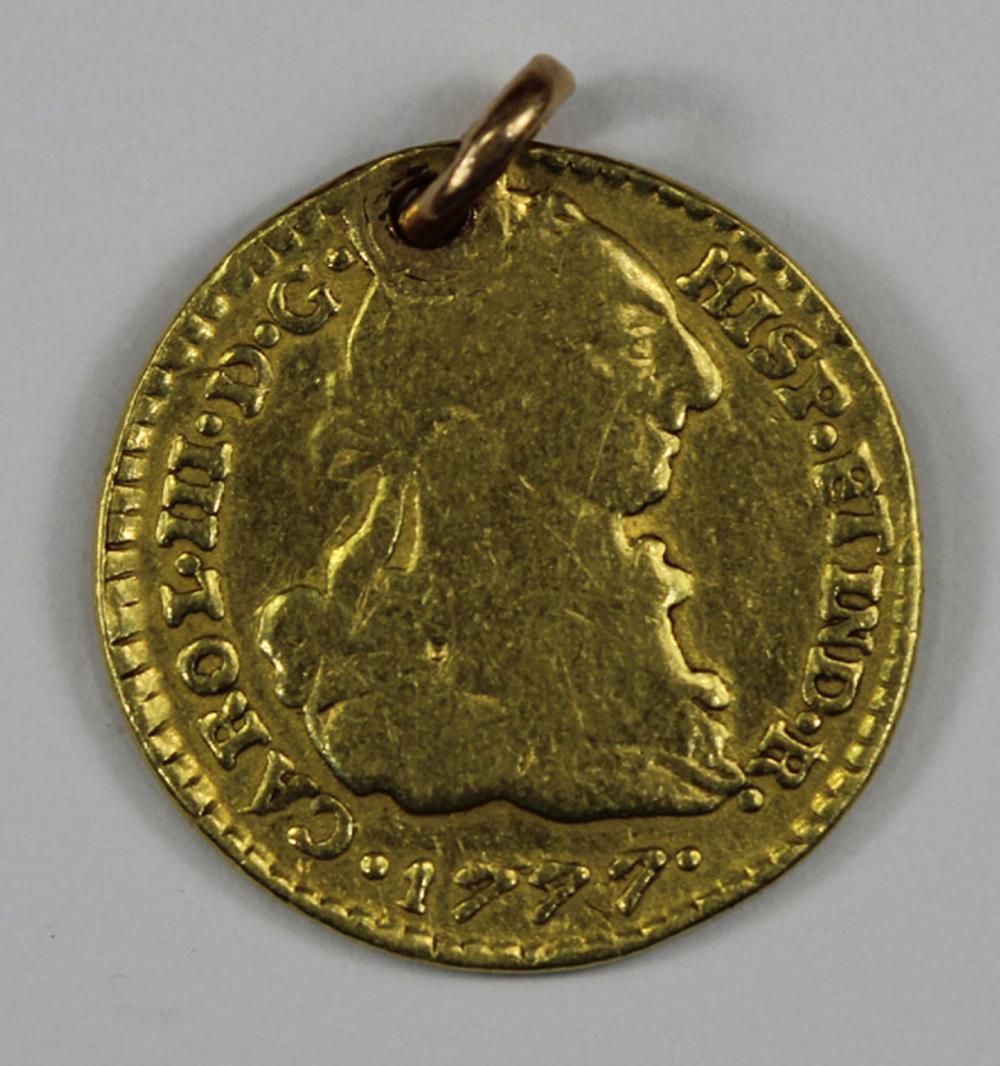 Colombia 1777 SF Gold Escud... image