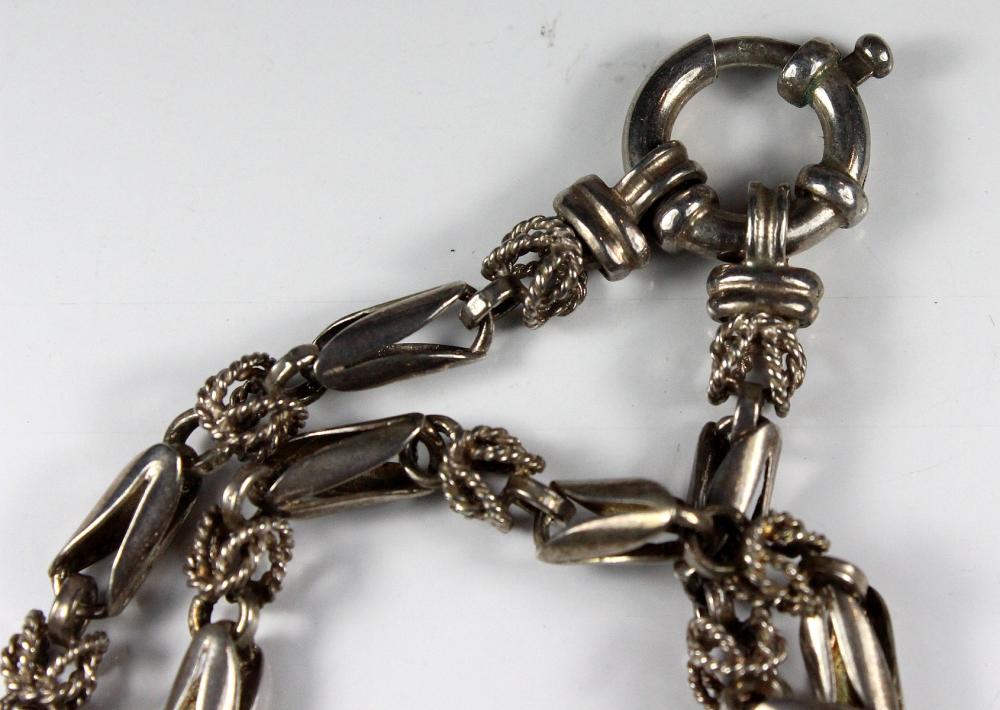 Sterling Silver Watch Chain... image