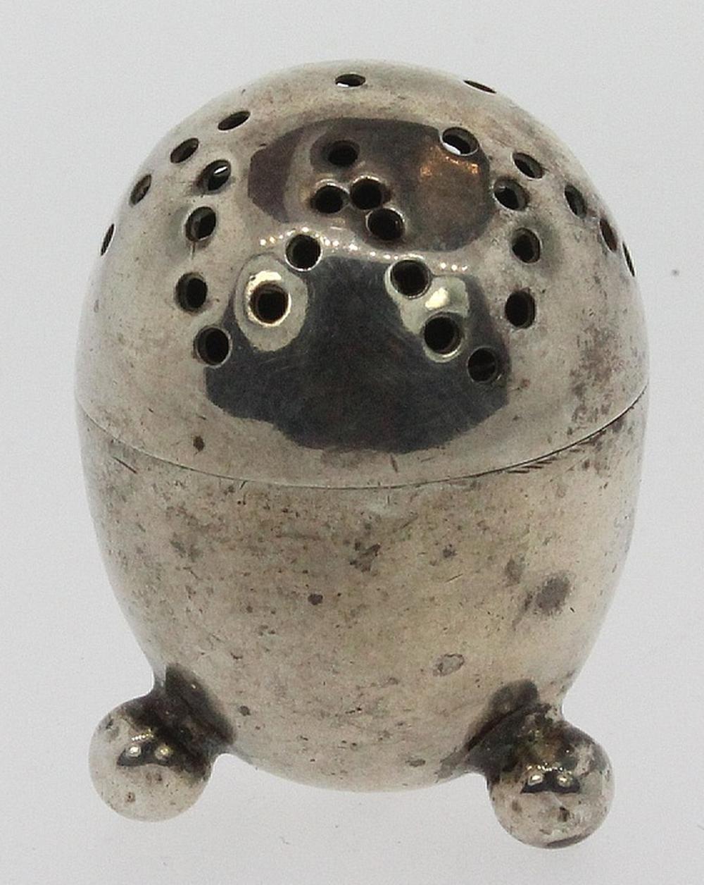 Antique Egg-shaped Salt-sha... image