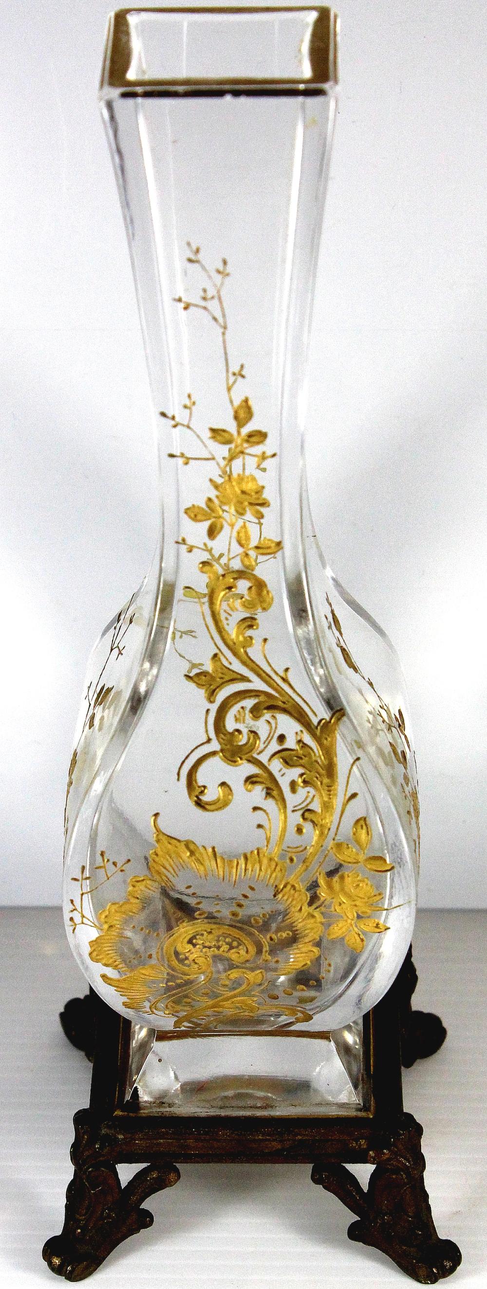 Elegant Antique Glass Vase ... image