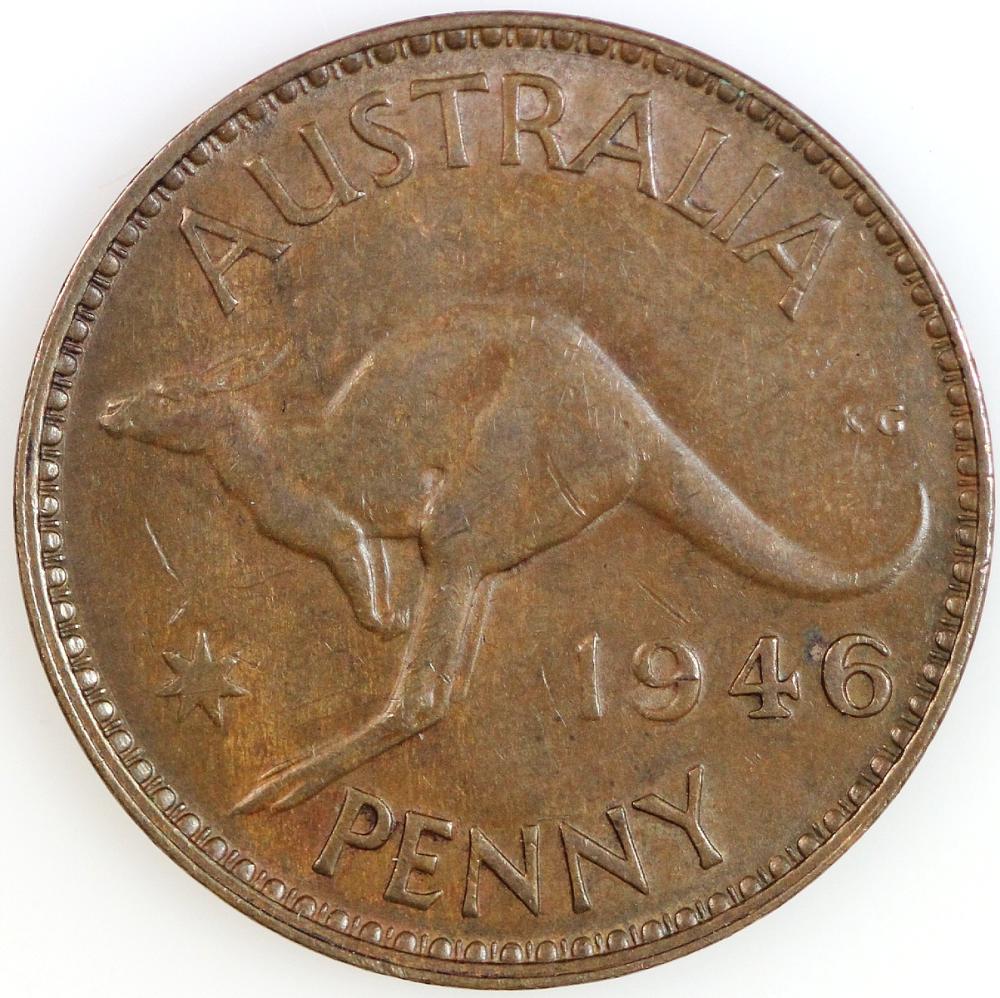 Australia. 1946 Penny, good... image