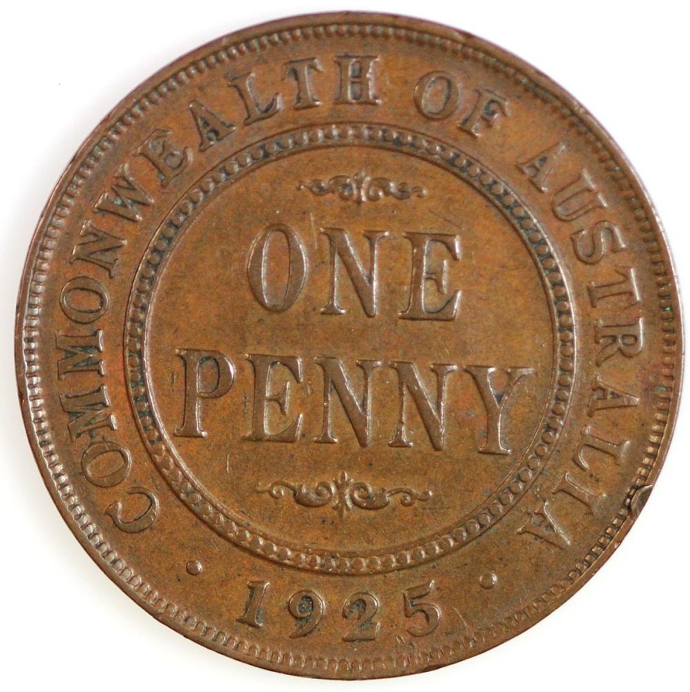 Australia. 1925 Penny, abou... image