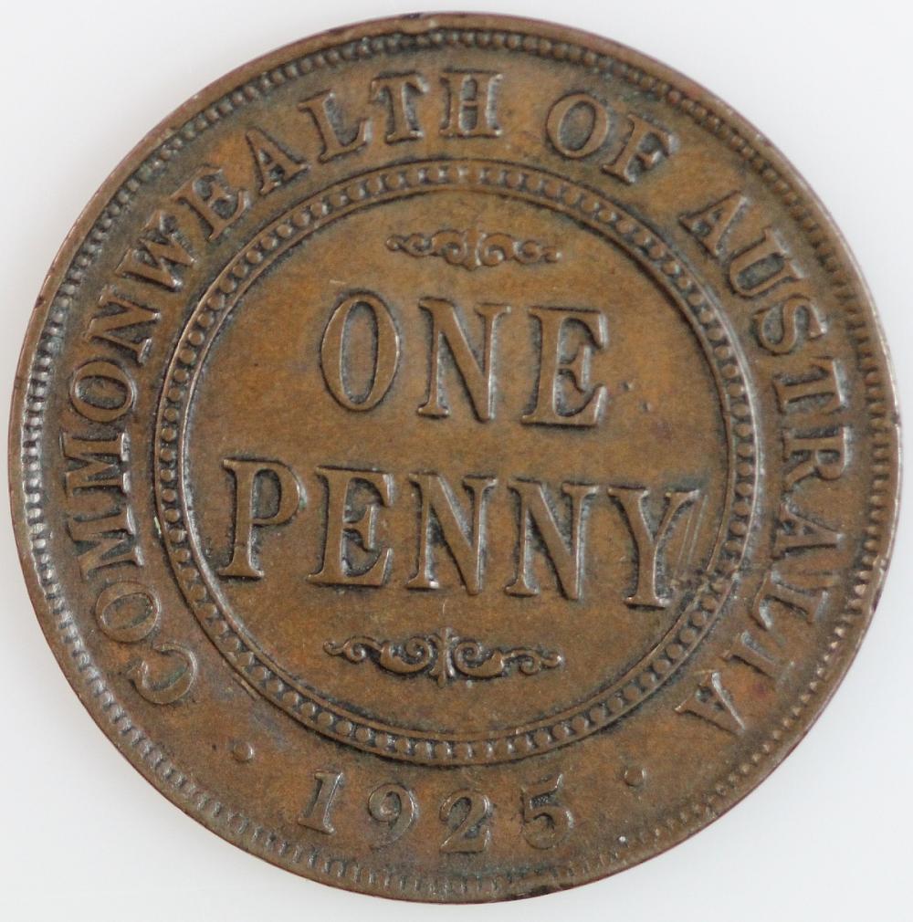 Australia. 1925 Penny, Very... image