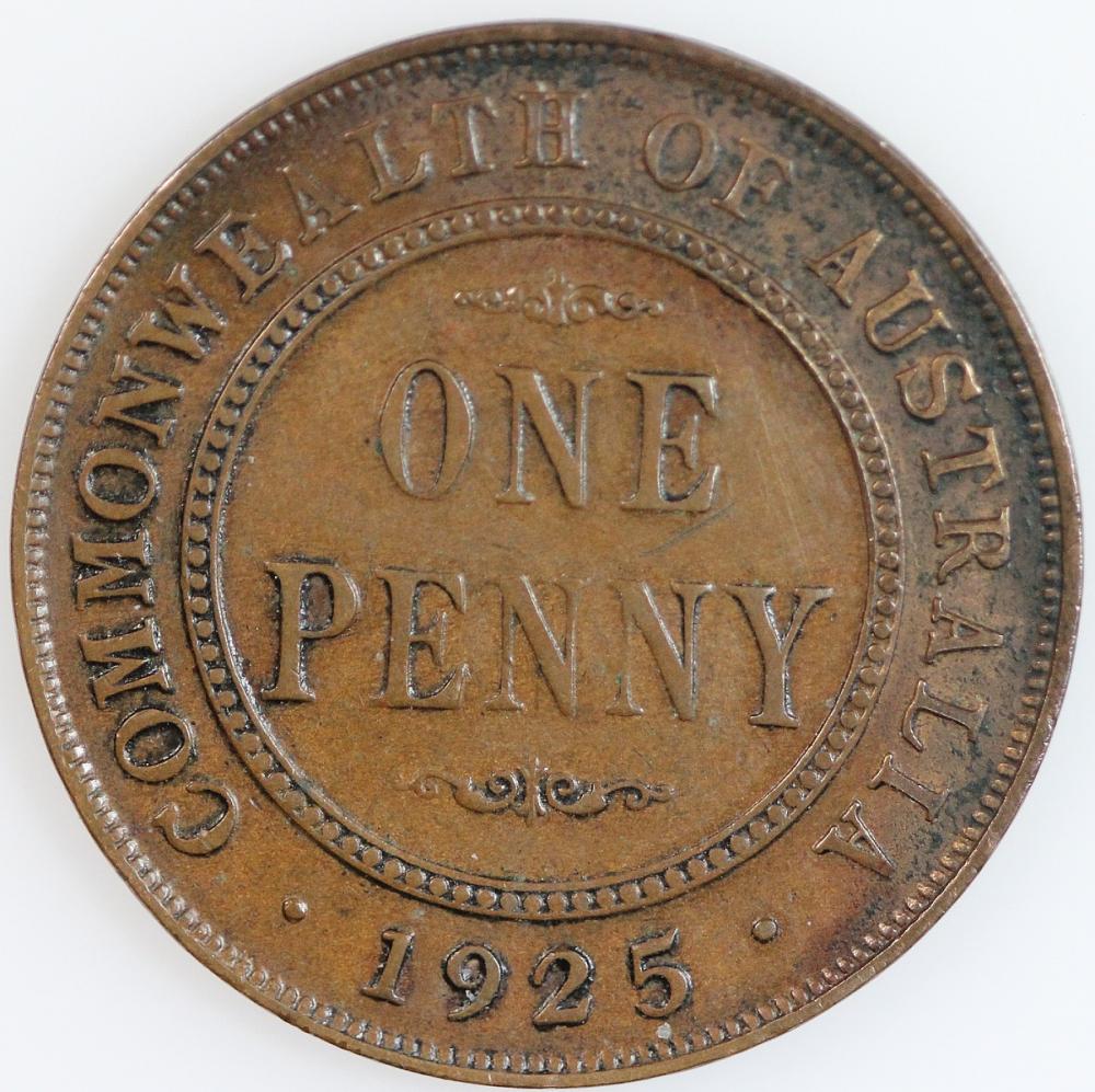 Australia. 1925 Penny, Very... image