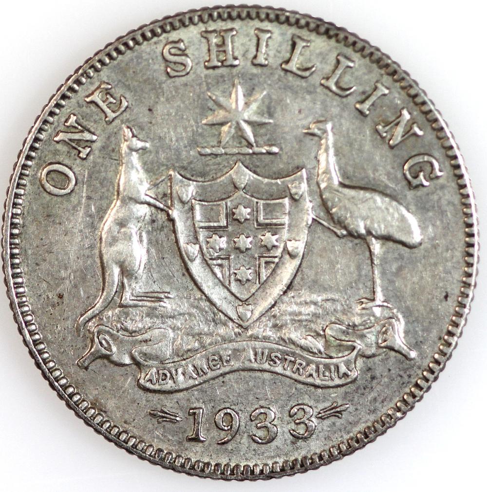 Australia. 1933 Shilling, a... image