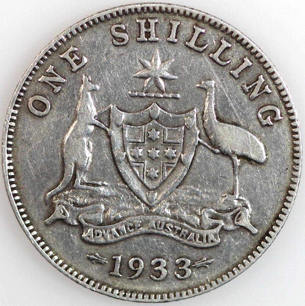 Australia. 1933 Shilling, V... image