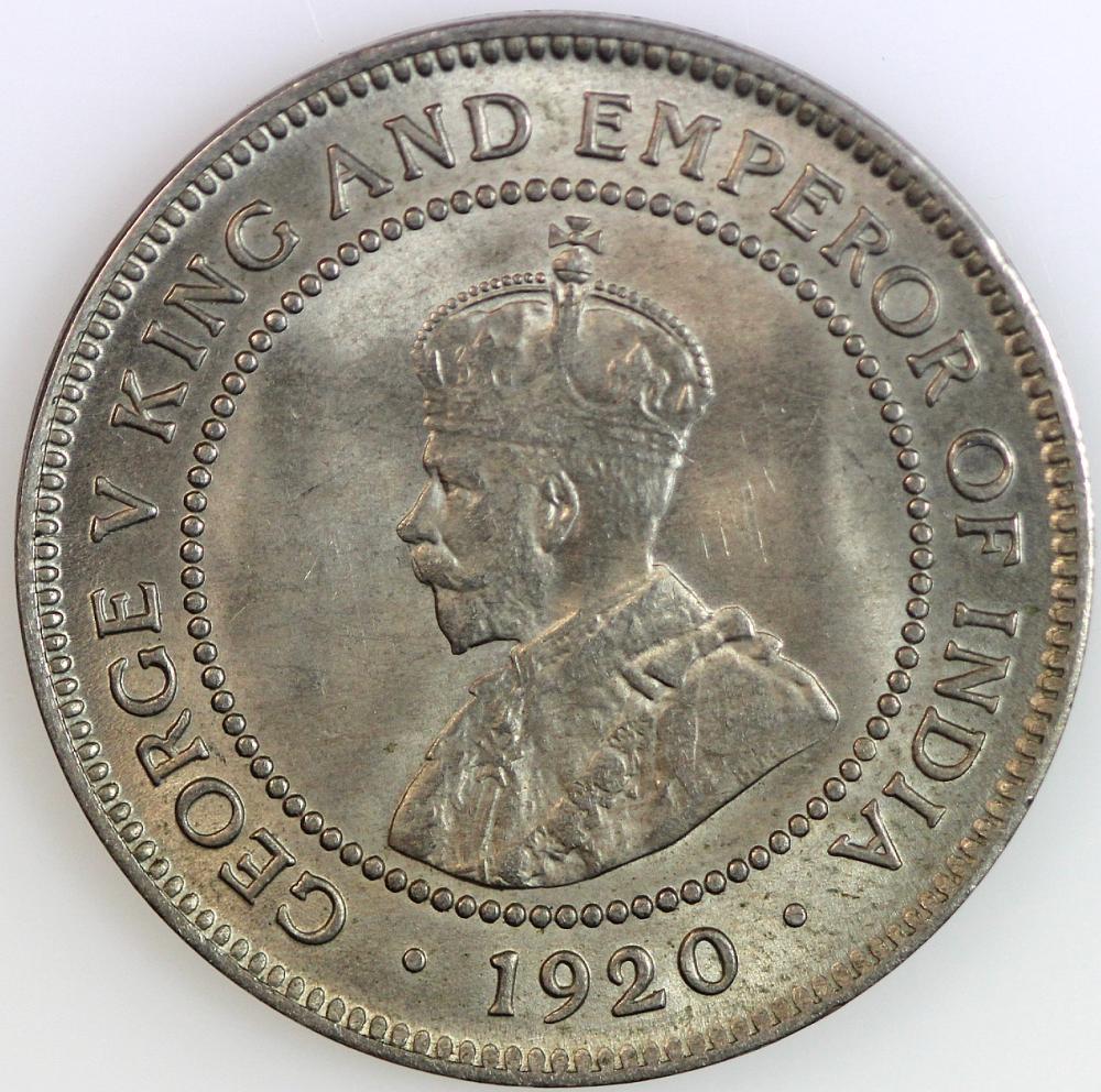 Jamaica. 1920 Penny, near Gem image