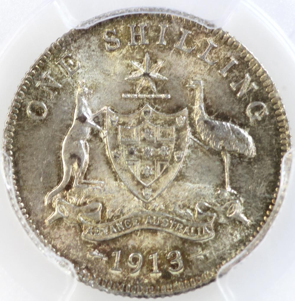 Australia. 1913 Shilling, P... image