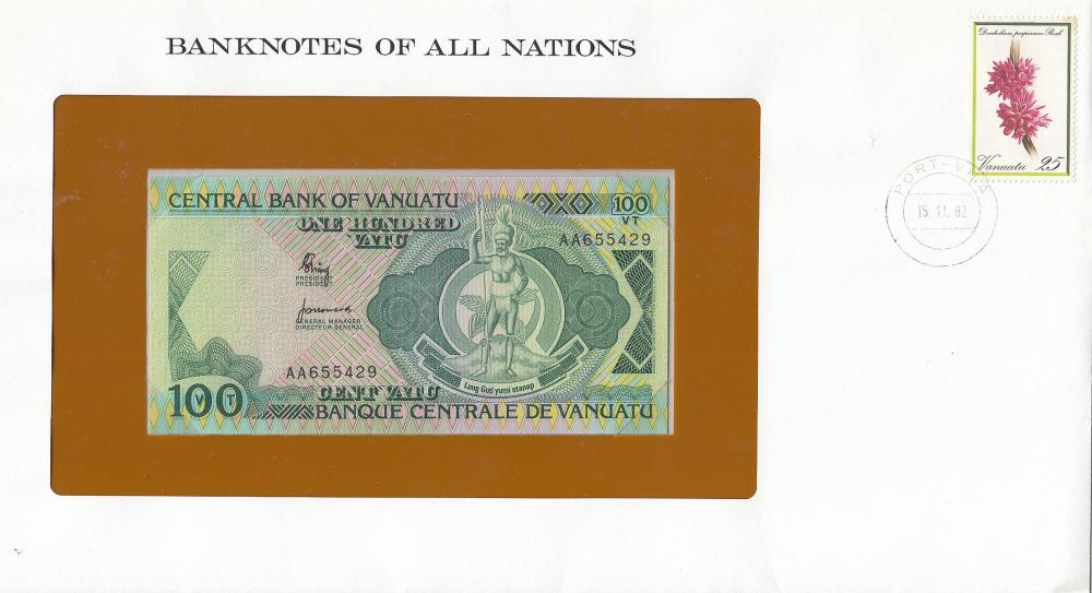 Vanuatu 100 Vatu (1982), Un... image