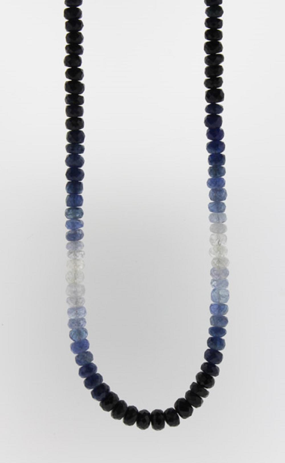 Sapphire Necklace with Vint... image