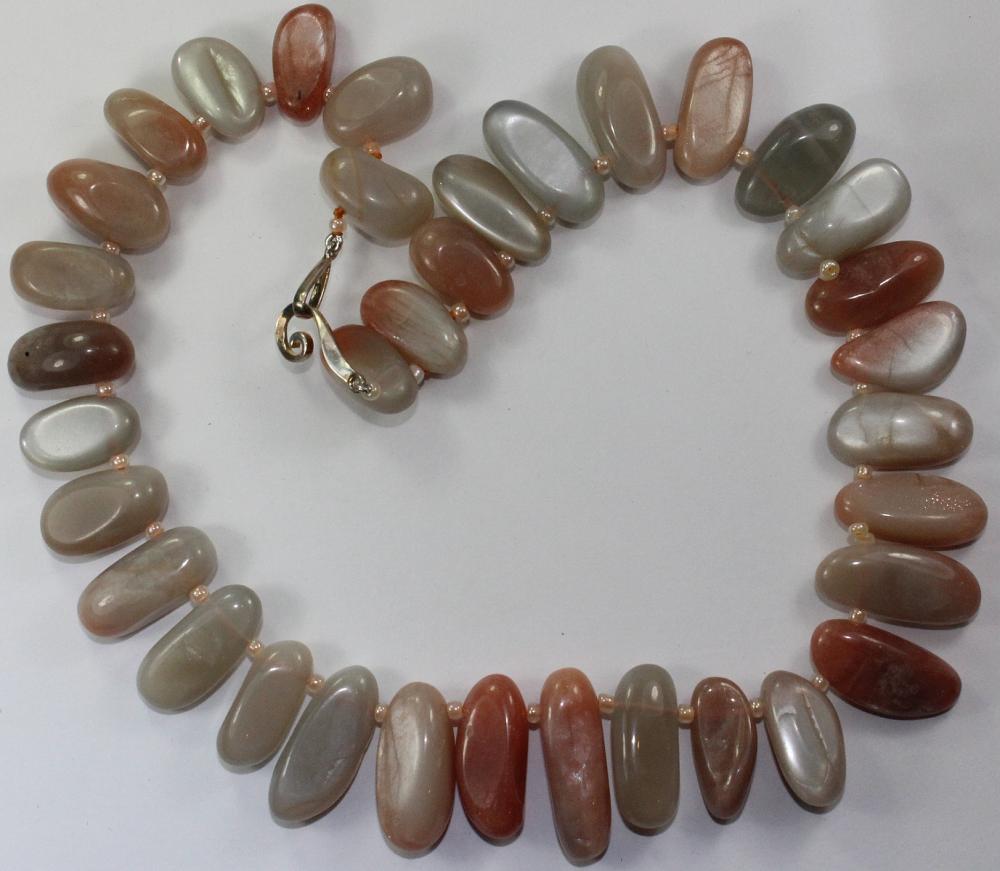 Sunstone Necklace with Ster... image